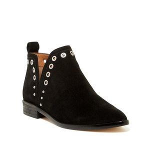 Corso Como Diana Suede Booties with Grommets